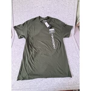 Iowa 350 Shirt NASCAR Inaugural Race Logo T Shirt Size Large Tee Green New